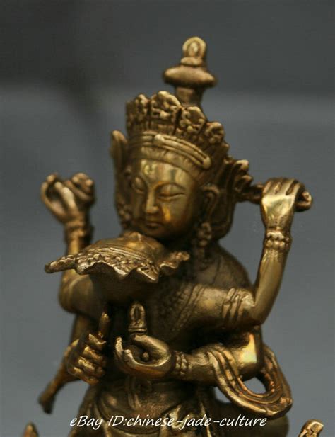 tibet buddhist copper bronze guhyasamaja in yab yum sex happy buddha