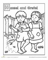 Gretel Hansel Coloring Worksheets Pages Worksheet Cuento Education Fairy Del Colorare Da Tales Tale Activities Grete Para Colorear Et Preschool sketch template