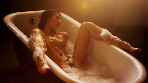 saju aleksandra yun nude bath time erotic photography art desktop wallpaper 1920x1080 nude