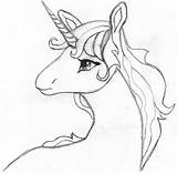 Unicorn Drawing Coloring Pages Pencil Easy Sketch Head Outline Cool Drawings Printable Simple Draw Unicorns Cute Last Sketches Getdrawings Template sketch template