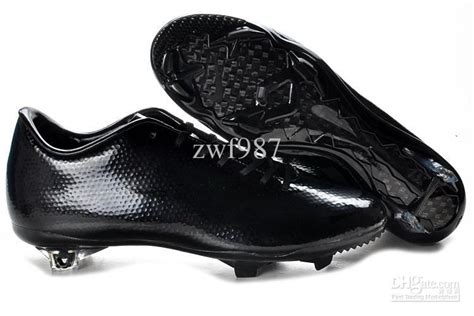latest outdoor  black cleats men football shoes mens soccer shoes mens athletic
