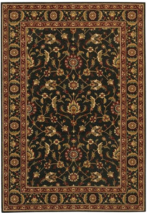 couristan royal brentwood luxury framed floral wool rug luxury area rugs black rug rugs