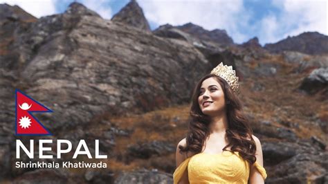 nepal shrinkhala khatiwada contestant introduction miss world 2018 youtube