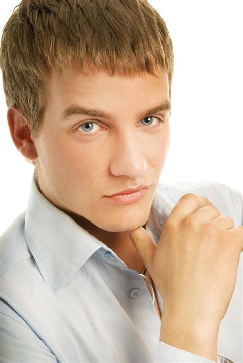 handsome young man stock photo image  fashion