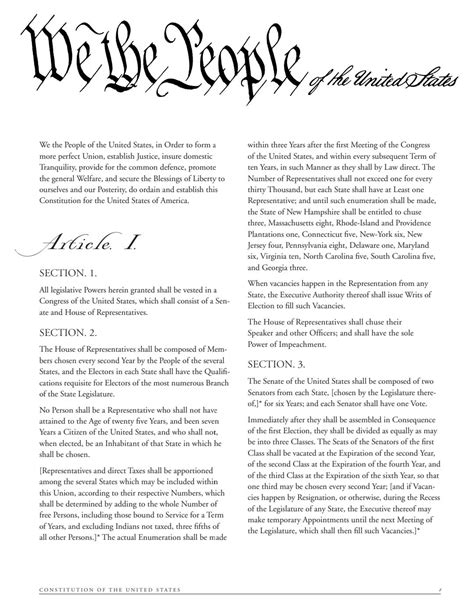 constitution printable  text instant digital  etsy
