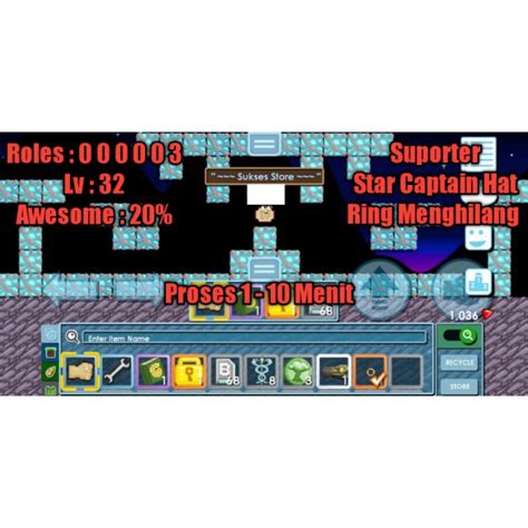 jual growtopia akun shopee indonesia