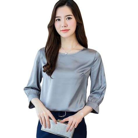 buy spring summer women blouses 2018 new casual