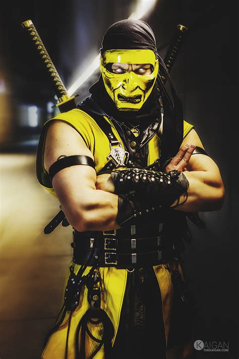 10 Mortal Kombat Scorpion Cosplay Costume Designs