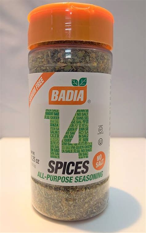 Badia 14 Spices All Purpose Seasoning 4 25 Oz Grocery