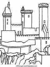 Forts Chateaux Palais sketch template