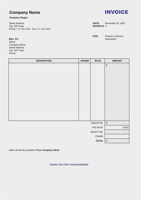 lawn service invoice invoice template ideas  printable lawn care
