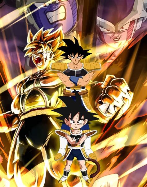 Goku And Bardock By Satzboom Dragones Dragon Ball