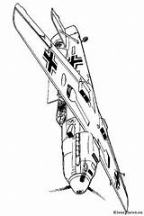 Messerschmitt Kleurplaat Tweede Wereldoorlog Coloring Vliegtuigen 109e Wwii Aircrafts Ausmalbild Wo2 Flugzeugen Spitfire Malvorlage Voertuigen sketch template
