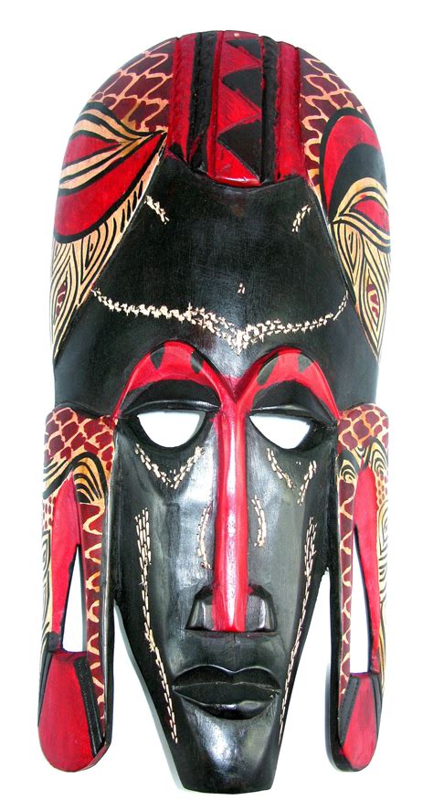 african mask traditional maassai devil mask    cm long etsy