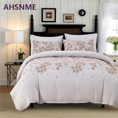 ahsnme pcs bedding package  soft  comfortable fabric quilt