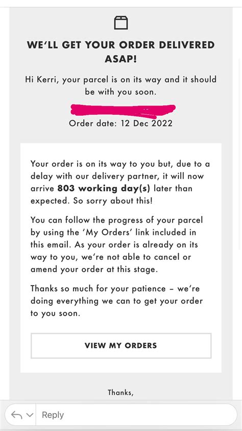 ordered shoes  asos   told  wait  days  delivery invogue