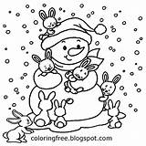Family Snowman Coloring Pages Printable Getcolorings Awesome Getdrawings sketch template