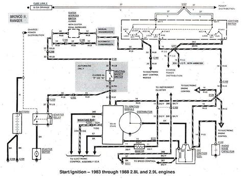 ford bronco ii start ignition wiring diagram   wiring diagrams