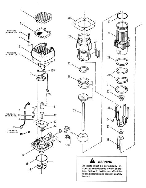 paslode impositiveplacement impulse cordless framing nailer model schematic parts diagram