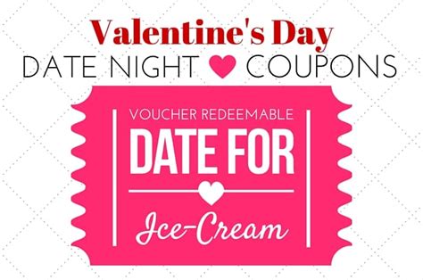 Valentine S Date Night Idea Printable Coupons ⋆ Real Housemoms