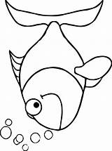 Fish Coloring Pages Fishing Rod Cartoon Tropical Fly Easy Simple Drawing Salmon Color Clipart Clipartmag Printable Colorful Colorings Getdrawings Getcolorings sketch template