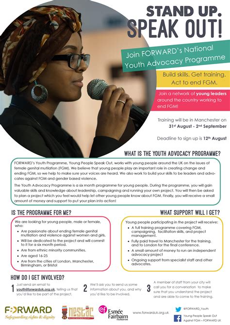join  youth advocacy programme