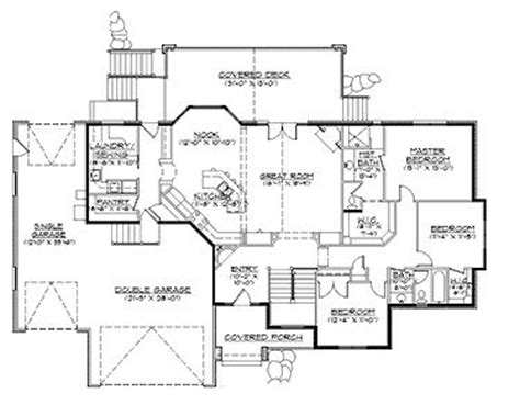 rambler house plans  basements traditional rambler home plan hwbdo traditional