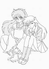 Inuyasha Coloring Pages Anime Printable Kagome Kids Note Death Bestcoloringpagesforkids Manga Colouring Cute Getdrawings Color Sheets Visit Choose Board Cartoon sketch template