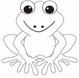 Frog Color Pages Kids Printablecolouringpages Via Activity sketch template