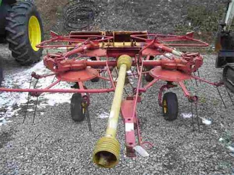 nice  holland   rotor hay tedder dec   quarrick equipment auctions   pa