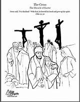 Bible Crucifixion Sheets Script Kidscorner Reframemedia sketch template