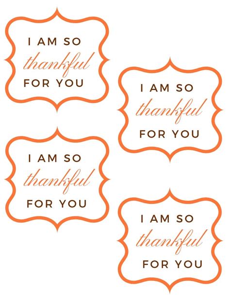 thankful   printable gift tag  thanksgiving saving