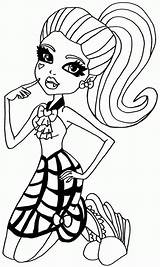 Monster High Coloring Draculaura Pages Library Clipart Cartoon Printable Boyama Popular sketch template
