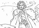 Thrones Game Pages Coloring Colouring Drawings sketch template