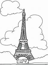 Coloring French Pages Tower Eiffel Paris Revolution Kids Printable Colouring Getdrawings Wonders Getcolorings Drawing Cn Colorings Print Comments sketch template