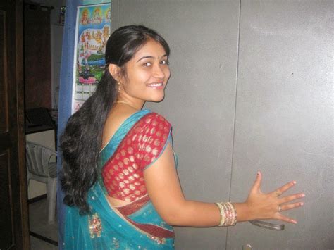 Beautiful Desi Indian Girl In Red Saree Pictures