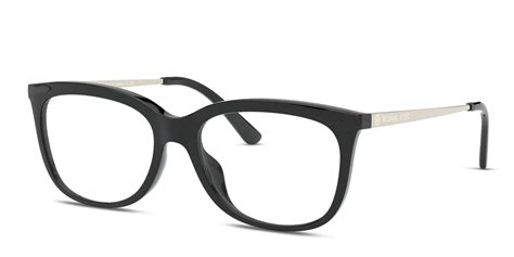 michael kors mk4073u seattle black silver prescription eyeglasses