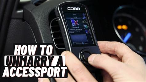 properly unmarry  cobb accessport youtube