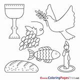 Confirmation Coloring Pages Popular sketch template
