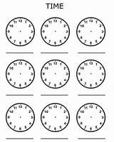 Worksheets Clocks Worksheet Blank Horloge Exercice Vide 5th Mathématique Genius777 Housview Ausdrucken Grades Lernen sketch template