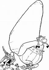Obelix Asterix Coloring Pages Cartoon Carry Stone Big Printable Kids Print Popular Gemerkt Von sketch template