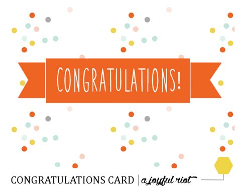 printable congratulations card allfreeholidaycraftscom