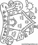 Coloring Pages Colouring Printable Kids Why Drawings Adult Houses House Book Reasons Need Color Doodles Patchwork Crafts Isn Painting Adults sketch template