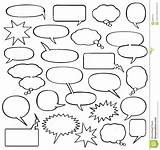 Template Comic Bubbles Bubble Speech Strip Blank Cartoon Printable Book Thought Strips Shapes Sound Writing Hero Pages Books Printables Super sketch template