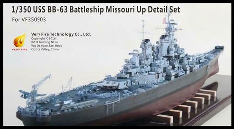 fire vf  uss bb  battleship missouri detail set