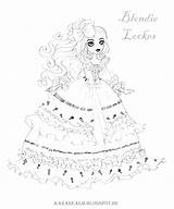 Cerise Coloring Pages Ever After High Hood Getcolorings Getdrawings sketch template