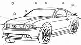 Coloring Pages Mustang 1969 Ford Mustangs Adult Template Color Printable sketch template