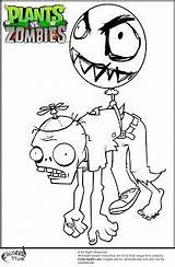 Coloring Plants Pages Vs Zombies Party Zombie sketch template