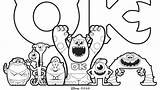 Sully Coloring Monsters Inc Sulley Pages Getcolorings Getdrawings sketch template
