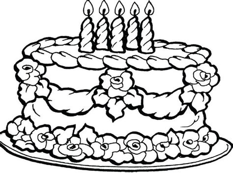 rainbow cake coloring page lets coloring